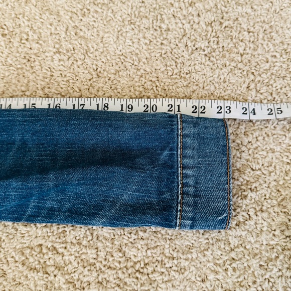 Levi's Denim Jean Jacket S Small Blue Cotton Casual Trendy Red Tag - Picture 10 of 11